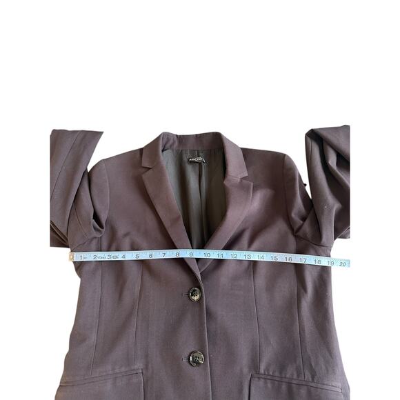 J.Crew One Button Blazer Black Office Work Business Academia Preppy Size 8 - Picture 10 of 12